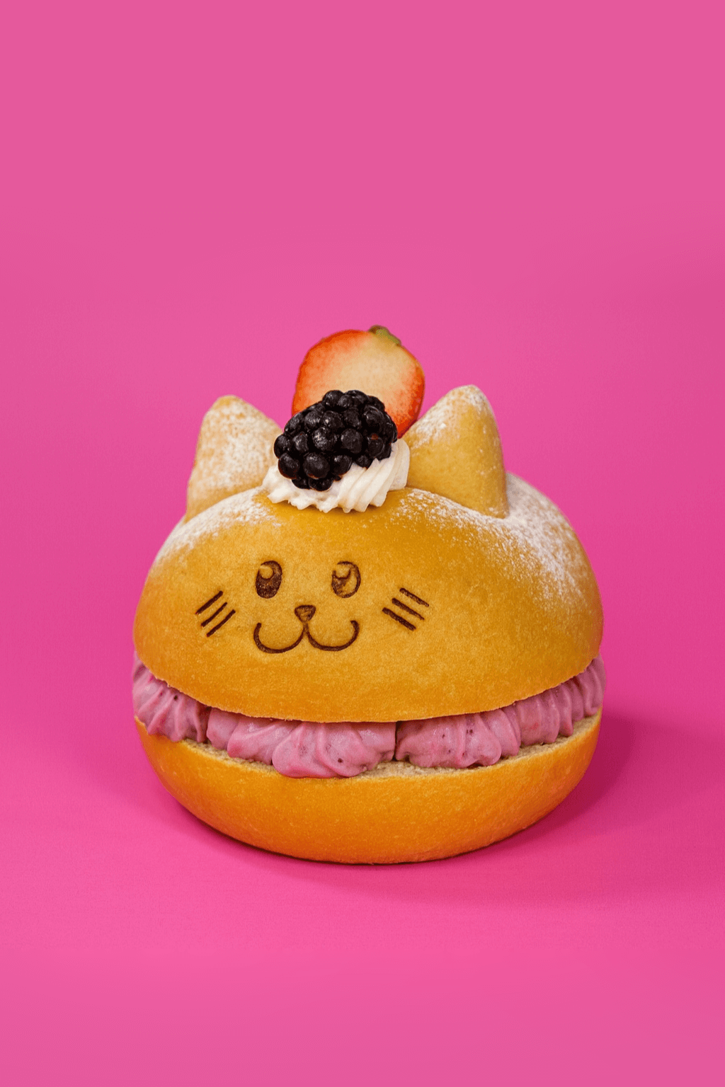 Michipan de Frutos rojos con queso